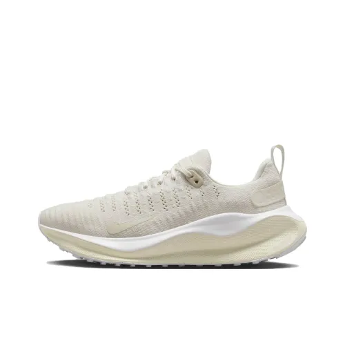 Nike Reactx Infinity 4 Low Топ Тренировки для Бега на длинные дистанции Обувь Женская Бежевая
