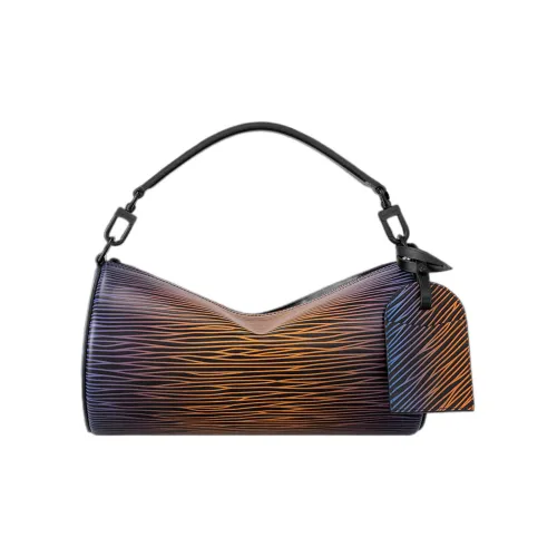 LOUIS VUITTON SOFT POLOCHON Коровья кожа Одно плечо Сумка Стандартная Мужская Апельсин Синий