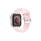 Ледяной Pier № 1 Силиконовый ремешок - Розовый - 38/40/41 мм