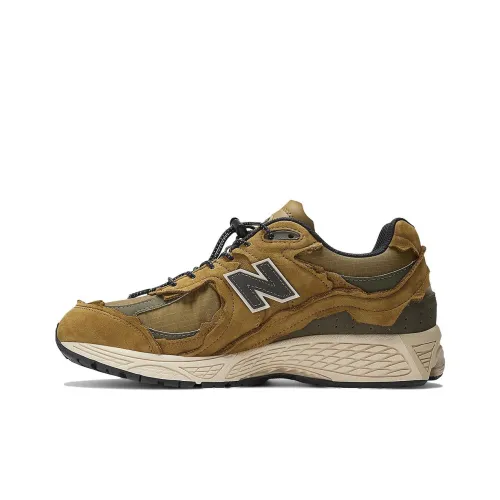 New Balance NB 2002R Беговые кроссовки Низкий топ Армейский зеленый Мужской
