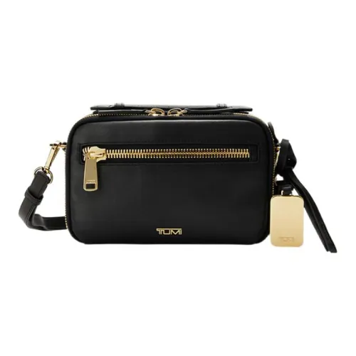 TUMI Voyageur Коровья кожа Сумка Сумка через плечо Сумка через плечо Стандартная Женская Черная