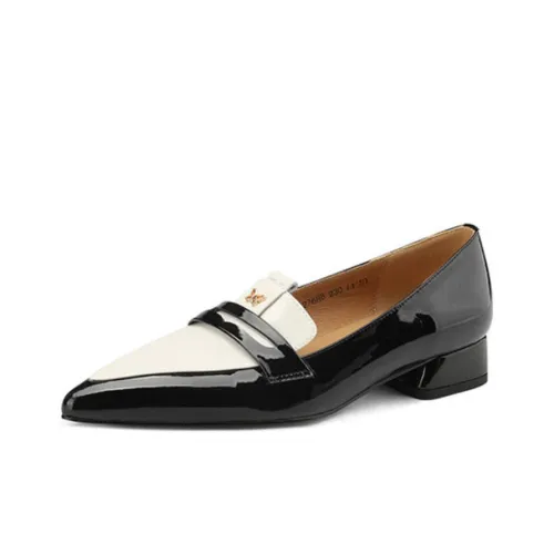 F·LOVES·f Лоферы Женские Черный Белый