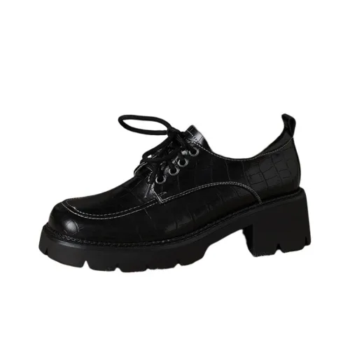 F·LOVES·f Лоферы 5,5 см Женские Черные