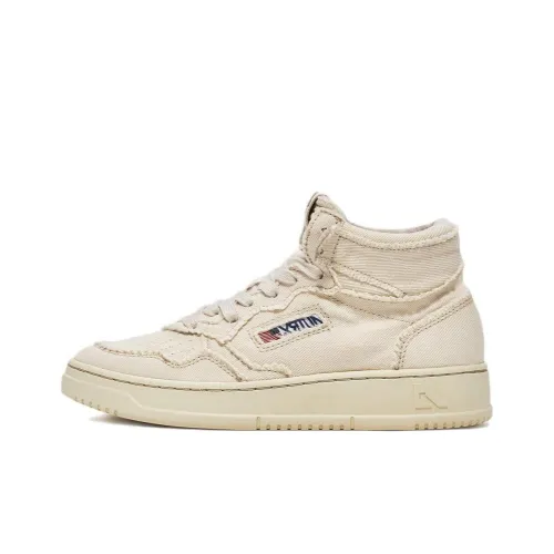 AUTRY Medalist MID Топ Кроссовки для скейтбординга Женские Айвори Белый