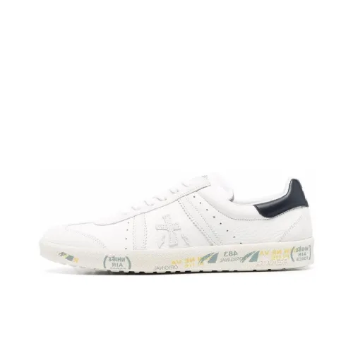 Кроссовки для скейтбординга Premiata Bonnie Low Top Белый Черный Мужской