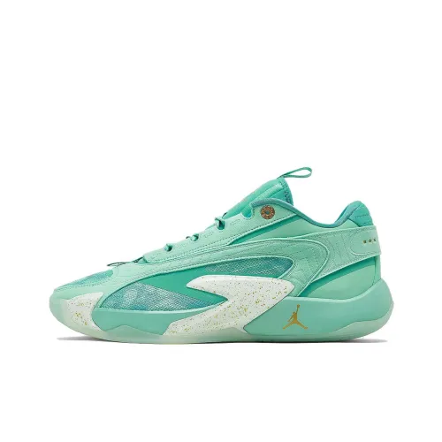 JORDAN Luka 2 Баскетбольные кроссовки Low Top Озерный зеленый Унисекс