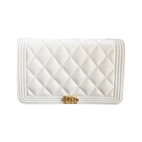 CHANEL LEBOY С рельефом Тисненый Коровья кожа Маленькая сумочка Сумка через плечо Обычная Женская Белая