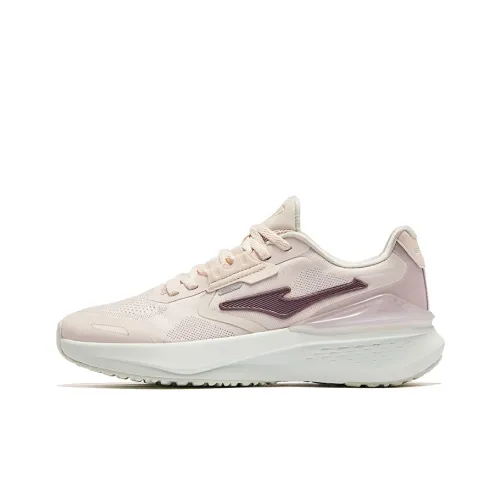 Erke Triumph Slip-resistant Abrasion-resistant Cushioning Rebound Low-top Running Shoes Women's