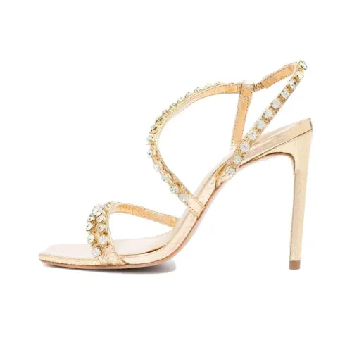 Schutz One Ремень Сандалии Женские Золотые