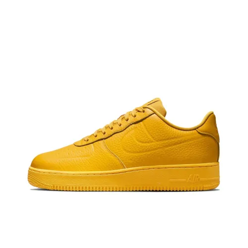 Nike Air FORCE 1 Скейтборд Кроссовки Низкие Желтые Мужские