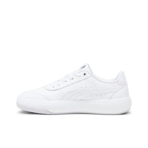 PUMA Tori Легкие и Дышащие Низкие Кроссовки для Скейтбординга Женские Белые Фиолетовые