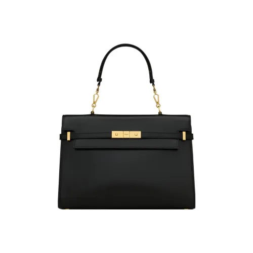 SAINT LAURENT Коровья кожа Сумка Стандартная Женская Черная