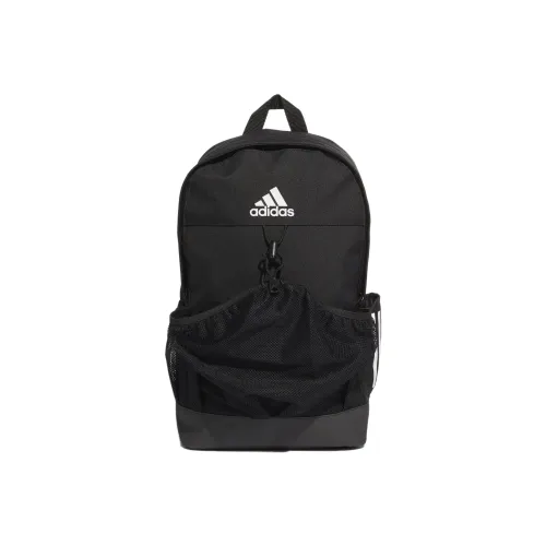 Adidas Переработанный полиэстер Футбол Сумка Рюкзак Стандартный Унисекс Черный