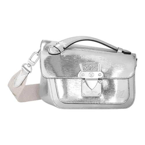 LOUIS VUITTON Monceau Коровья кожа Mons Сумка Сумка через плечо Стандартная Мужская Серебряная