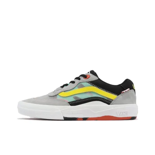 Vans Wayvee Повседневные Низкие Кеды Серый Желтый Унисекс