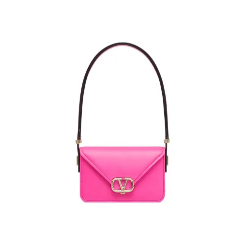 Valentino Телячья кожа Сумка через плечо Женская Розовая