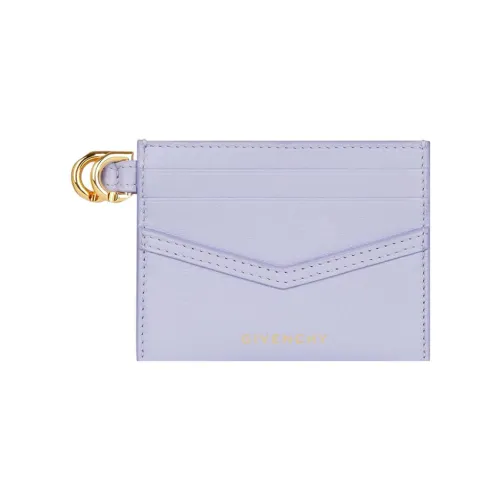 Givenchy Voyou Телячья кожа Держатель для карт Женский Светло-фиолетовый