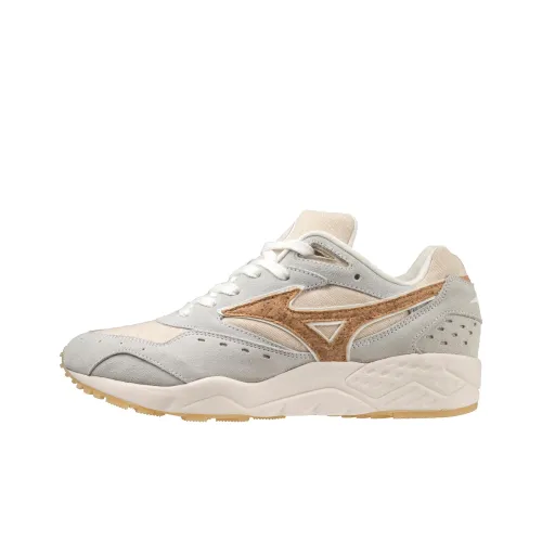 Mizuno Contender Амортизация Износостойкий Низкий Топ Устойчивый к Износу Повседневный Унисекс Серый Желтый