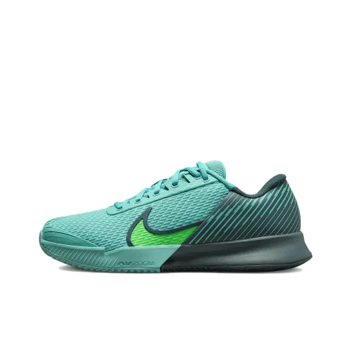 Nike Air Zoom Vapor Pro 2 Амортизаторы Shock противоскользящие устойчивые к истиранию низкий топ теннисные кроссовки мужской зеленый