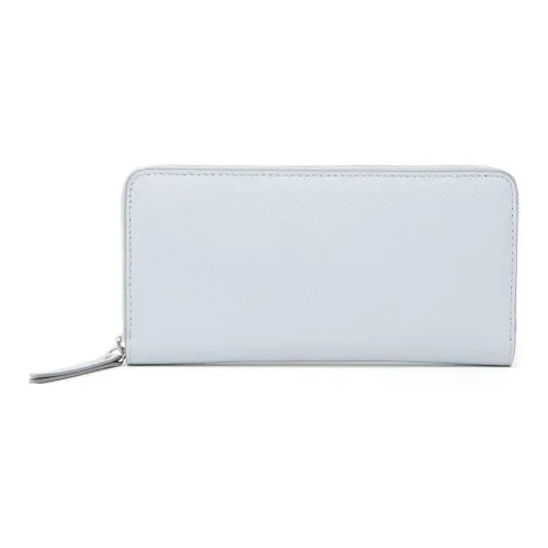 Maison Margiela Телячья кожа Кошелек Стандартный Мужской Светло-синий