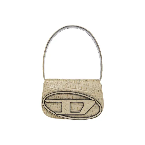 DIESEL Корова Кожа 1DR Сумка Портативная Сумка через плечо Сумка DIESEL Зеленая