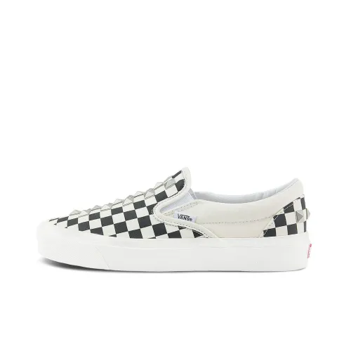 Vans Classic 98 D Устойчивые к истиранию низкие скейтбордические кроссовки Мужские Черный Белый
