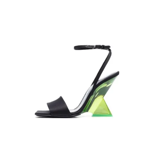 The Attico One Ремешок Сандалии Женские Черные