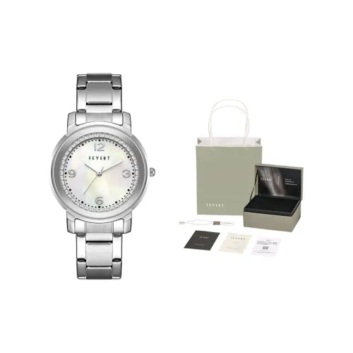 FEYERT Mother of Pearl Collection Кварцевый механизм Часы Женские Жемчужная раковина Циферблат FEYERT F19007