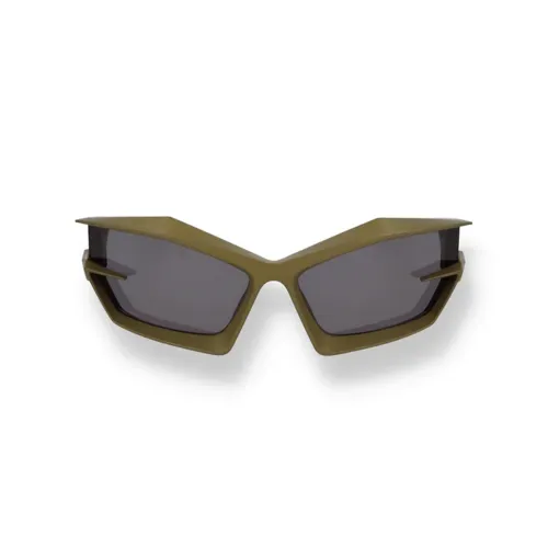 Givenchy Нейлон Нерегулярная форма Солнцезащитные очки Унисекс Зеленый