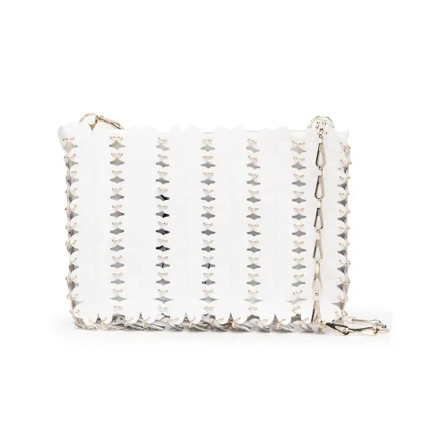 Paco Rabanne Сумка через плечо из ПВХ Сумка на плечо Женская Белая