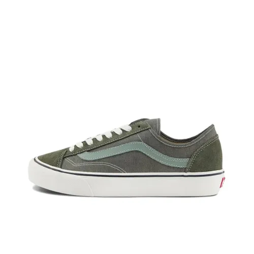 Vans Style 36 Low Топ Скейтборд Кроссовки Унисекс Зеленый