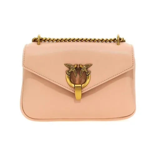 PINKO SIMPLY Телячья кожа Сумка через плечо Женская Розовая