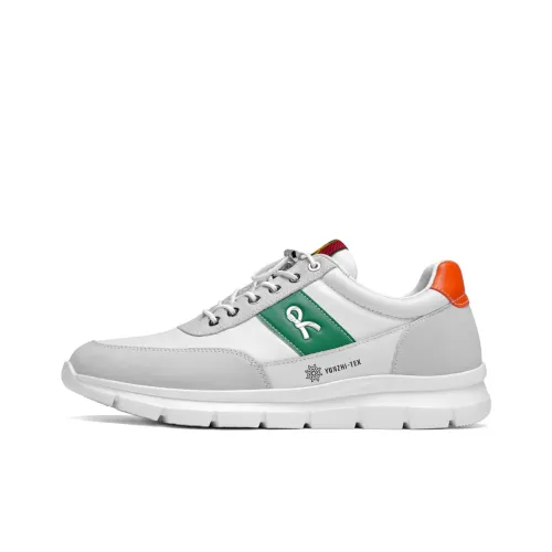 Roberta Di Camerino Коровья кожа Низкий топ Повседневный Мужской Белый