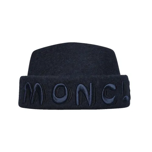Moncler Шерсть Шляпы Мужские Морской Синий