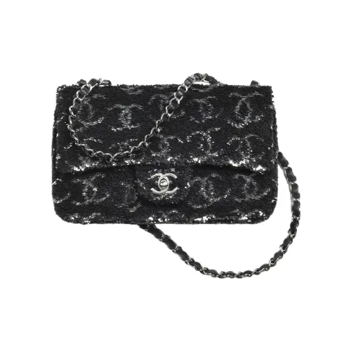CHANEL Блестки Evening Bag Сумка через плечо Женская