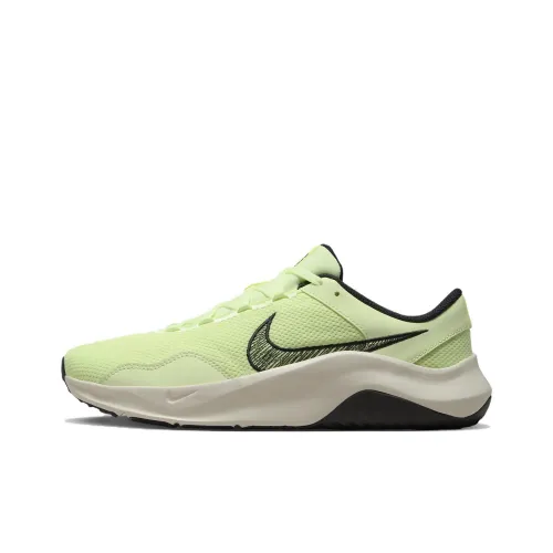 Nike Legend Essential 3 противоскользящие и устойчивые к истиранию низкие кроссовки для тренировок мужские неоновый зеленый