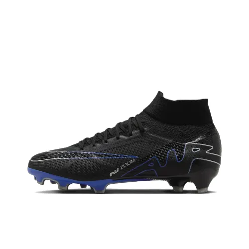 Nike Mercurial Superfly 9 Футбольные бутсы MID Топ Черный Унисекс