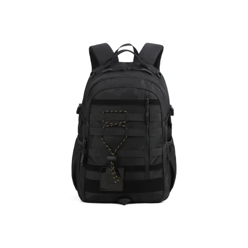 AOKING AK Полиэстер Рюкзак Ноутбук Сумка Рюкзак Большой Унисекс Черный