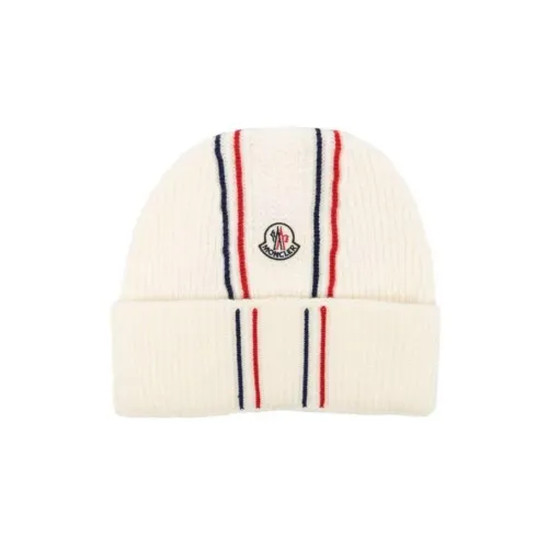 MONCLER Шерсть Бини Белый Мужской