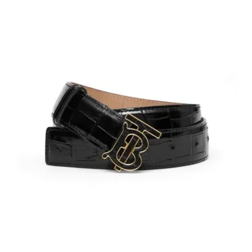 Burberry Кожаные ремни Черный Женские