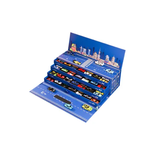 MOBEE Сборка Kit Сплав Мини Car Коробка Развивающие игрушки