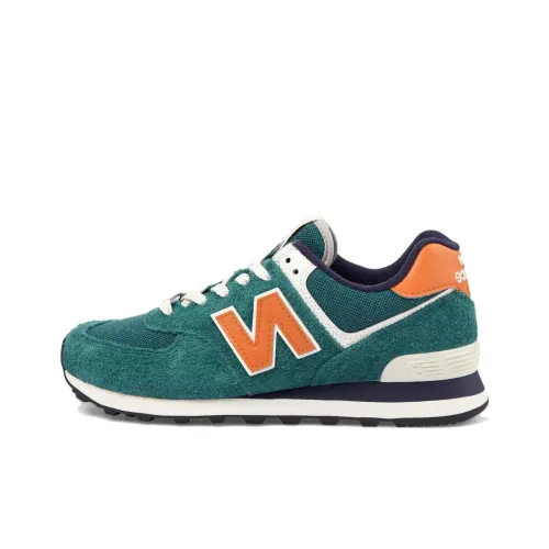 New Balance NB 574 Low Топ Беговые кроссовки Унисекс Аква-зеленый