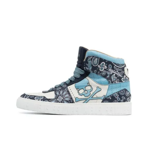 PHILIPP PLEIN Высокие кроссовки для скейтбординга Мужские Синие