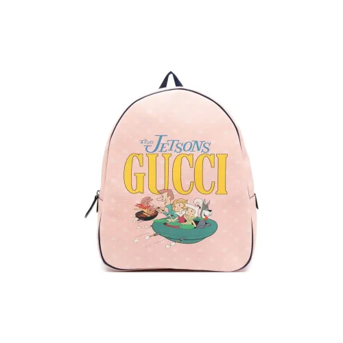 GUCCI Полиуретан Ткань Рюкзак Детский Светло-Розовый