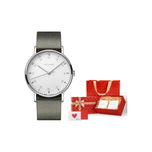 ISSEY MIYAKE F Collection Кварцевый механизм нейлоновый ремешок часы 39 мм унисекс белый циферблат модель NYAJ003Y