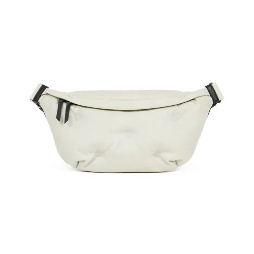 Maison Margiela Телячья кожа Одно плечо Через плечо Бананка Мужской Белый