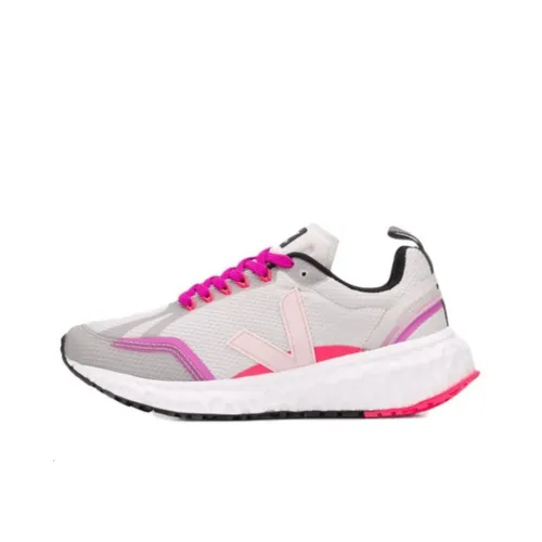 VEJA Дышащий Низкий Топ Повседневная Обувь Унисекс Розовый Серый