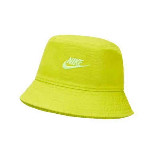 NIKE Cotton Bucket Hats Зеленый Унисекс