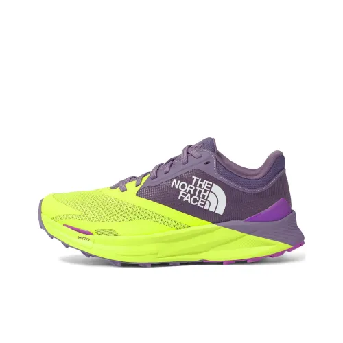 THE NORTH FACE Vective Enduris 3 Беговые кроссовки Низкий топ Фиолетовый Желтый Женские