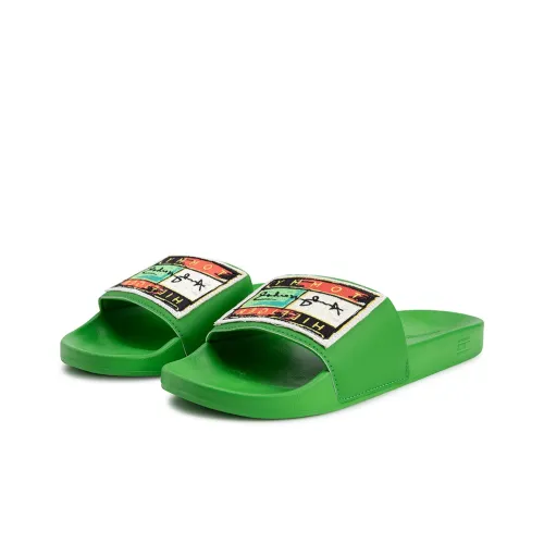 Tommy Hilfiger Tommy Hilfiger X Andy Warhol Co Бренд Слипоны Унисекс Травяной зеленый